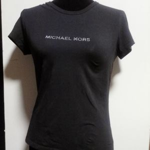 Michael Kors size medium black tee